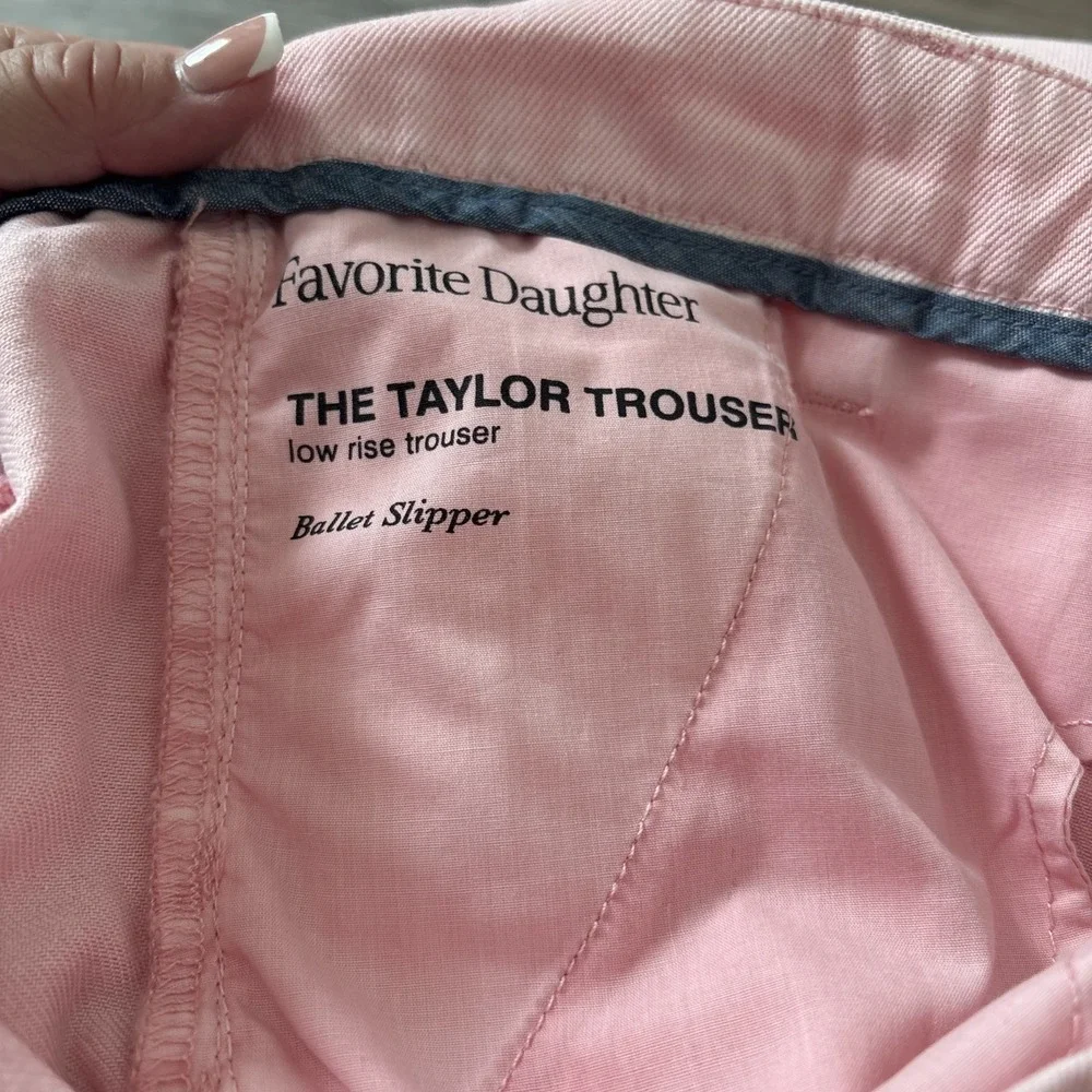 Favorite Daughter Taylor Low Rise Trouser Ballet Slipper Women's Pants Size 30 - Picture 9 of 16